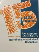 15 Jazz Duets - Bass Clef - John La Porta