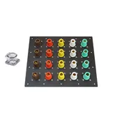 1600 Amp Female Double Set Screw 20 Position CAM Lock Panel