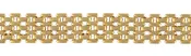 FL106 - 13mm PermaGold Brick Link