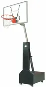 Club Court Acrylic Portable/Adjustable Basketball System