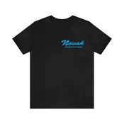 Novak Surfboard Designs Emblem Unisex Jersey Short Sleeve Tee
