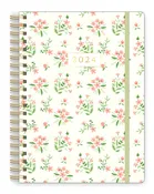 2024 Coral Bouquets Large Twin Wire Planner