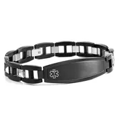 Dalton Medical Alert Bracelets for Men-CR2382C