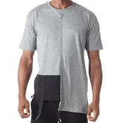 “Adam” Gray Stitch Fashion Tshirt