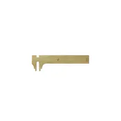 100mm Brass Pocket Slide Caliper