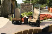 2′ Adirondack Swivel Gliders