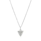 1.01 Ct. Trillion Cut Diamond Pendant Necklace from Bespoke by Platt