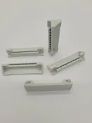 409-024-222-Q100 Marking plate, F3 Poly grey