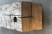 0012 - Natural Hand Hewn 43.75" Mantel