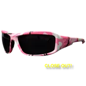 Edge Brazeau Huntress Pink Camo Frame\Smoke Lens | XB116-H1
