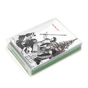 Christmas Sword Greeting Card