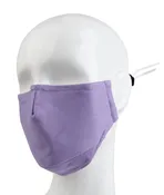 3 Ply Reusable Face Mask, Lavender, Small, 1 Piece
