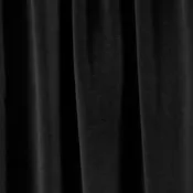 20 oz. Black Velour Velvet Fabric IFR