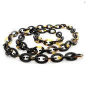 ACETATE CHAIN - SMALL OVAL — atelier mira
