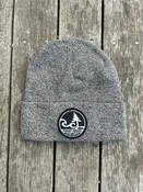 The GILL Heather Grey Cuff Beanie — Pump House Surf Shop