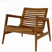 5-Pc Ira Outdoor Lounge Set – Mid-Century Teak with Urban Nesting Coffee Tables