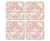 Cala Home Mohave Light Southwest Coasters (Set of 4)
