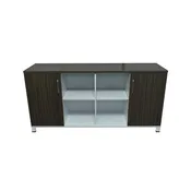 71″ Credenza – Driftwood Finish Office Storage – Simple System