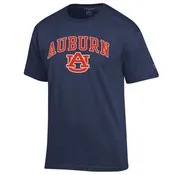 Auburn University Tigers "Arch Over" T-Shirt - Navy Champion Tee