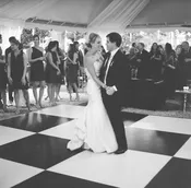 Black and White Dance Floor