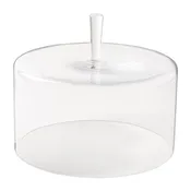 12" Stem Top Glass Dome