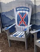 10th Mountain Division Ski Chair