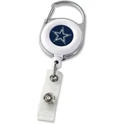 DALLAS COWBOYS DELUXE BADGE REEL. SOLD IN SETS OF 3 ONLY.