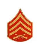 US Marines USMC Rank E5 Sargeant HAT/Lapel Pin — American Heroes