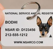 Customized Dog Tag - Therapy Dog