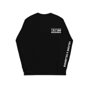 Collegrove Tattoo Long Sleeve T-Shirt on Black