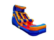 12ft Magic Wave Inflatable Water Slide with Climb Steps