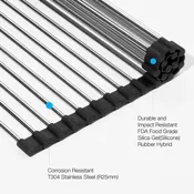 14 1/2"x16 3/8" Stainless Steel Rolling Matt