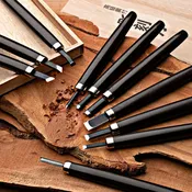 10-Piece Wooden Carving Set