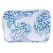 8 OAK LANE | Hydrangea Stem Clear Coated Rectangular Cosmetic Case