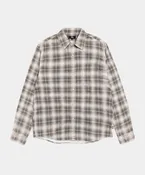 STUSSY_DAX PRINTED SHIRT :::BROWN:::