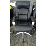 Boss Leather Plus Executive Chair B8981