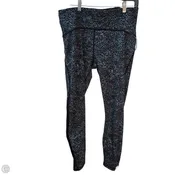 Athletic Leggings By Lululemon In Blue, Size: 12