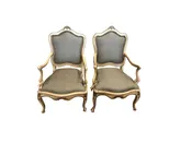 19th Century Armchairs x2 Set - Nick's Upholstery