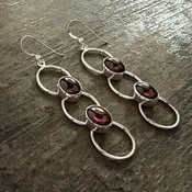 Garnet Earrings