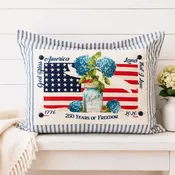 God Bless America - Interchangeable Pillow Snap-It Graphic