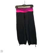 Athletic Capris By Lululemon In Black, Size: S