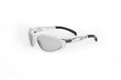 01-22 Curv Silver Chrome Sunglasses with Smoke lens