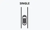 Single Lane Car Driveway