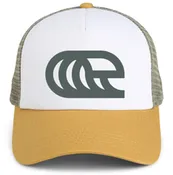 5 PANEL MESH BACK TRUCKER WAVE LOGO HAT