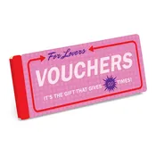 VOUCHERS FOR LOVERS BOOK