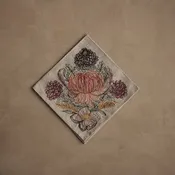 Autumn Mums Dinner Napkin