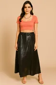 Black Shimmer Cotton Petticoat Underskirt | Lehenga & Ethnic Wear Slip
