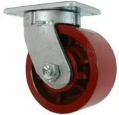 10″ x 3″ Heavy Duty Kingpinless Caster, (DS) Ductile Steel Wheel, 61DS10LR6925YY