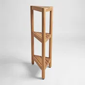 ASTA FURNITUREPRODUCTSST-80  SOLID TEAK 3-TIER FREESTANDING CORNER STAND