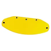 02-507 5 Snap Flat Sheild - Amber